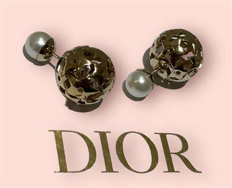 Dior perlenohrringe